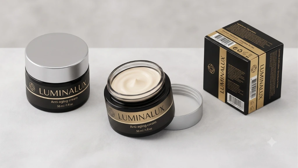 LUMINALUX Crème Anti-âge et son coffret